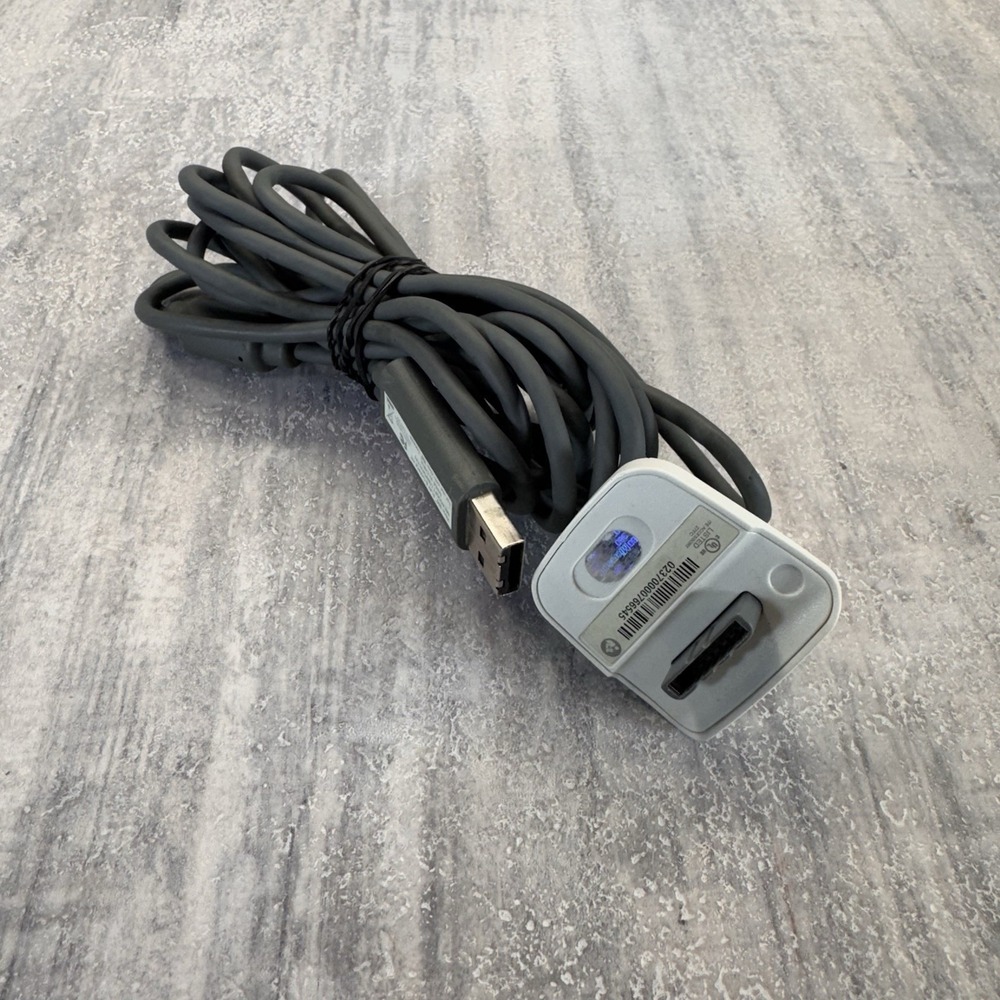 Xbox 360 Play And Charge Kit Controller USB Charging Cable Plug OEM Dongle